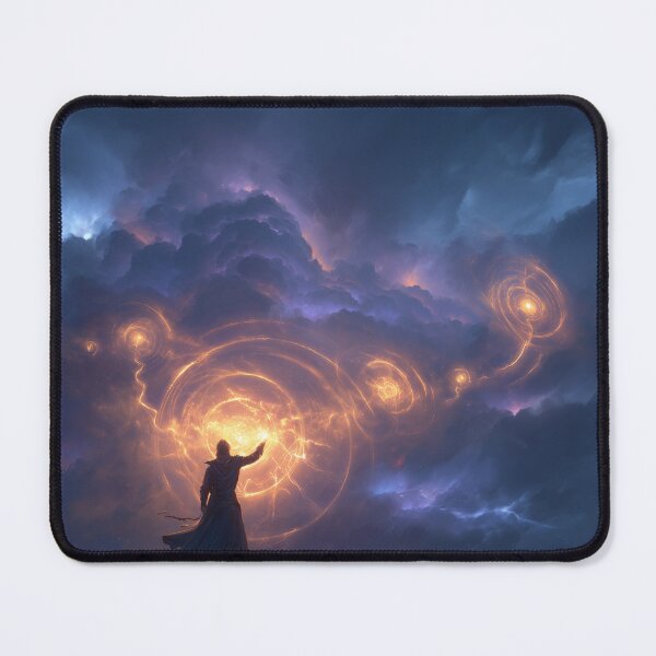 Item preview, Archmage Casting a Cosmic Spell designed and sold by Rtymer.