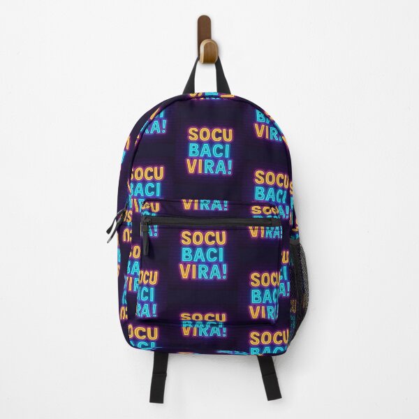 Item preview, Socu Baci Vira! Neon Summer Vibe Quote designed and sold by LBDesignR.