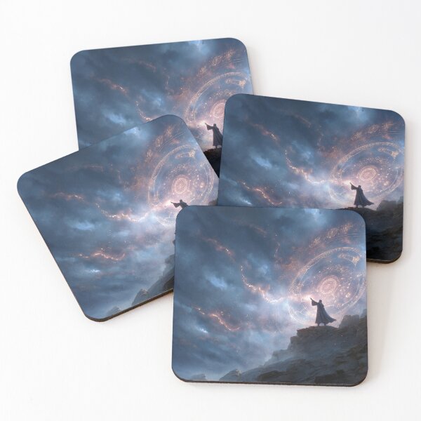 Item preview, Archmage Casting a Cosmic Spell designed and sold by Rtymer.