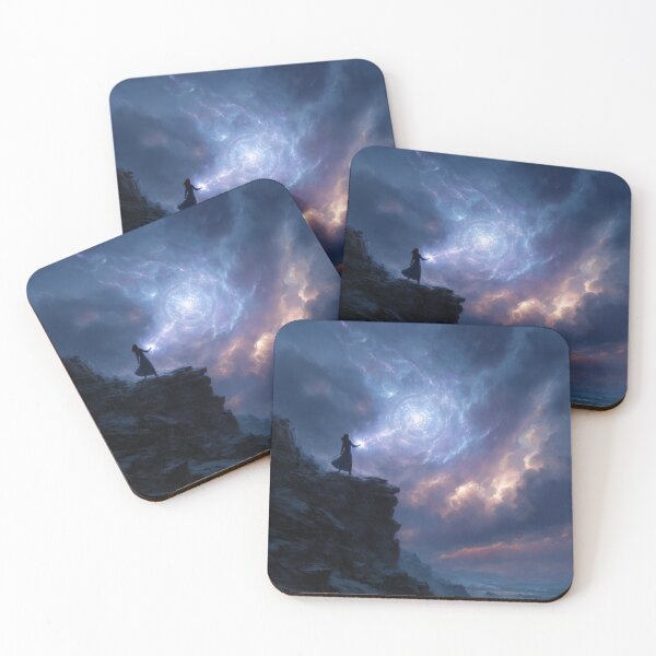 Item preview, Archmage Casting a Cosmic Spell designed and sold by Rtymer.