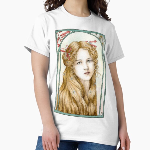 Vista previa del artículo con la obra «Castaño de Indias Rojo y Asters Blancos», diseñado y vendido por Groovy Gilded Age.