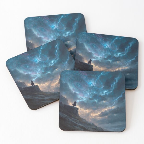 Item preview, Archmage Casting a Cosmic Spell designed and sold by Rtymer.