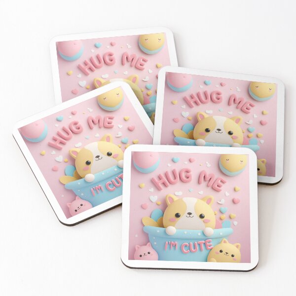 Item preview, Hug Me, I'm cute (Tub) designed and sold by sterlinggcad.