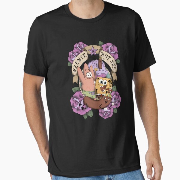 Item preview, SpongeBob SquarePants Patrick Weenie Hut Jr's. Floral Logo designed and sold by FifthSun.