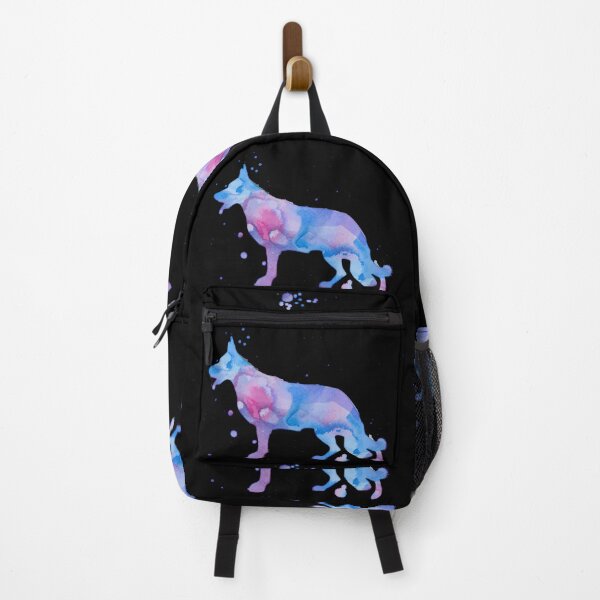 Item preview, Schäferhund Wasserfarben blau designed and sold by Doggenhaus.