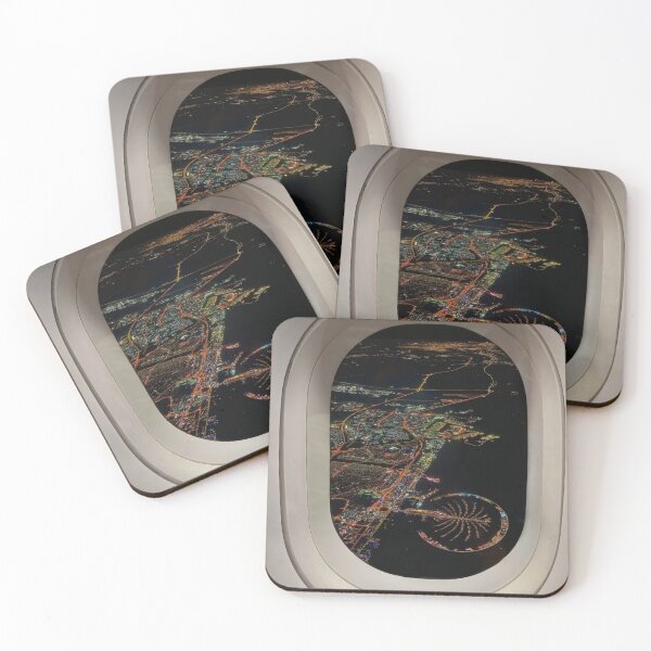 Item preview, Palm Jumeirah by Night – Dubai from the Sky designed and sold by Not Hugo.