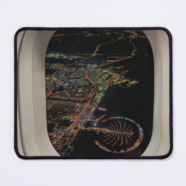 Item preview, Palm Jumeirah by Night – Dubai from the Sky designed and sold by Not Hugo.