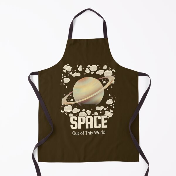Item preview, Out of This World – Retro Space Saturn Design designed and sold by CreationbyNiki.