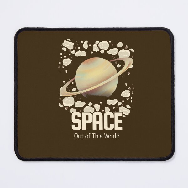 Item preview, Out of This World – Retro Space Saturn Design designed and sold by CreationbyNiki.