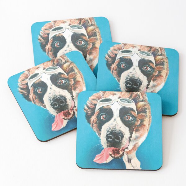 Item preview, Donatello the St. Bernard – Rehab Therapy Pup designed and sold by Vector Woofs.