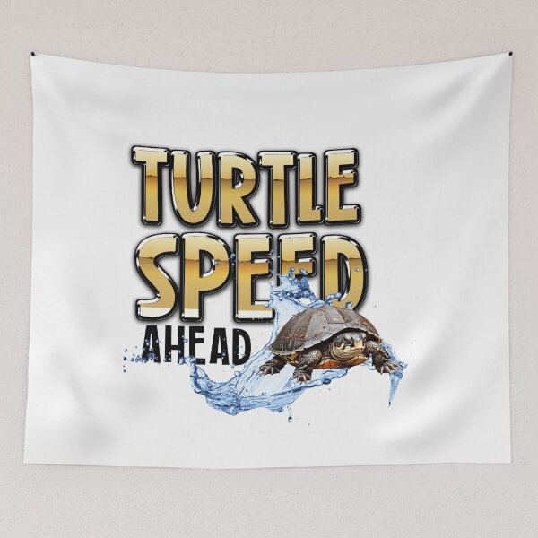 Item preview, Turtle Speed Ahead – Funny Motivational designed and sold by mpsobject.