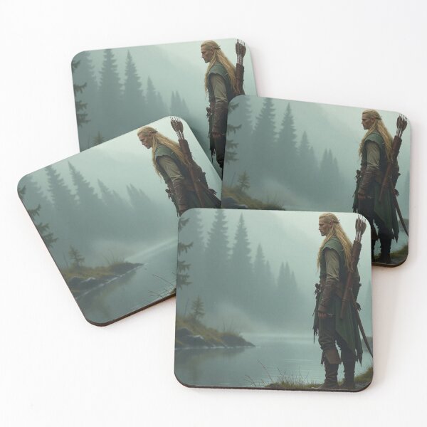 Item preview, Elven Archer in the Forest designed and sold by Mythrix-Forge.