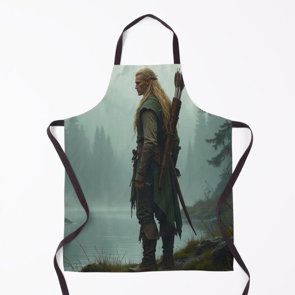 Item preview, Elven Archer in the Forest designed and sold by Mythrix-Forge.