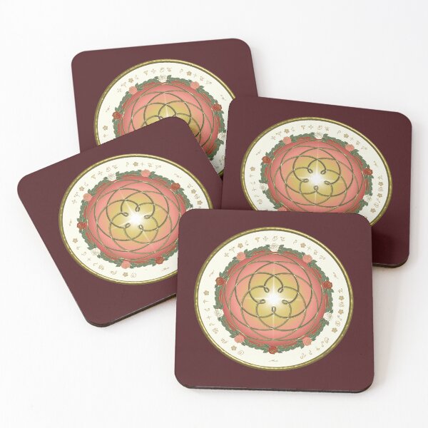Aperçu de l'œuvre Yantra de la Rose Souveraine créée et vendue par Samjhana Moon.