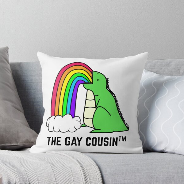 Item preview, The Gay Cousin Dinosaur Design designed and sold by CarefulCreation.