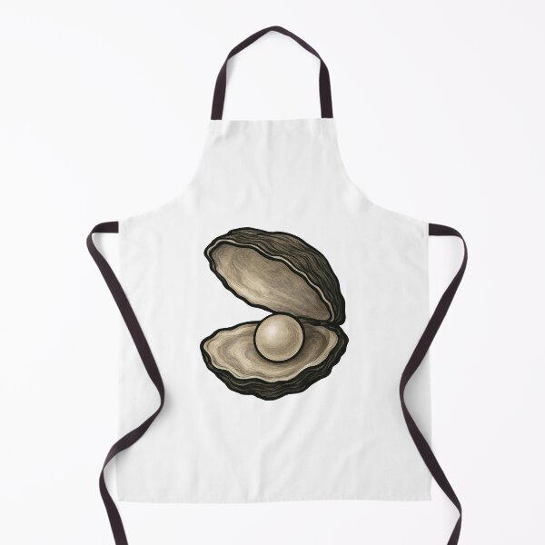 Item preview, Oyster with Pearl Cute Shellfish Illustration designed and sold by Vendeloc.