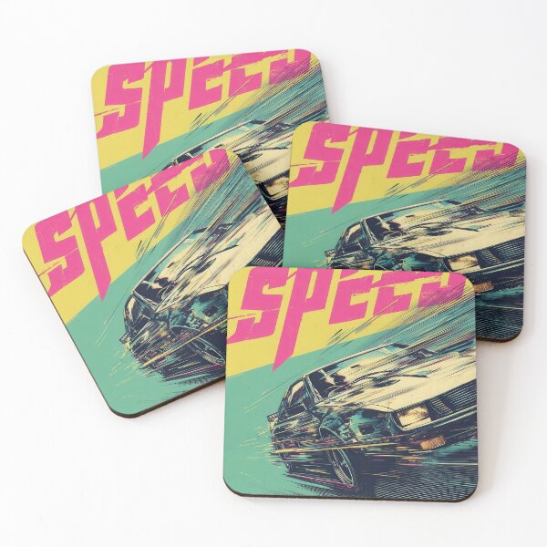 Item preview, SPEED Vintage retro poster designed and sold by Gaviani Design Studio.