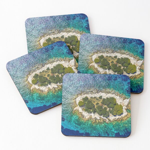 Item preview, Solitary Island in Crystal Waters designed and sold by Ellaire.