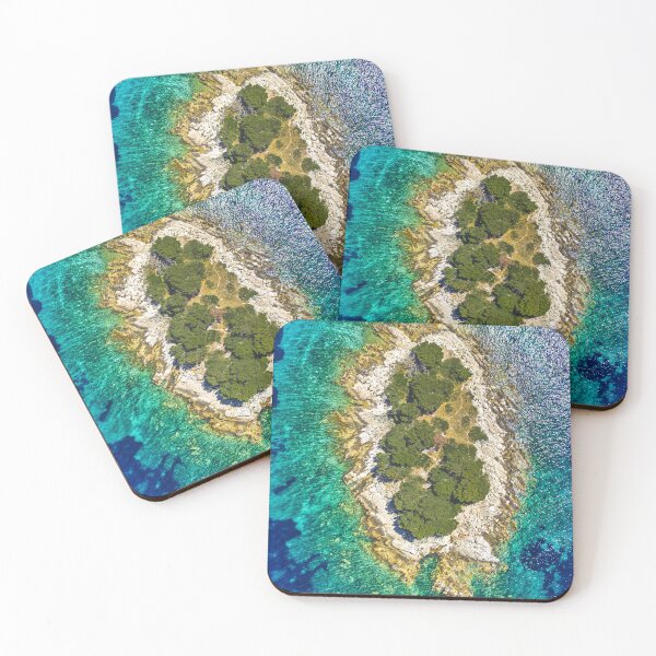 Item preview, Island Jewel in Shimmering Waters designed and sold by Ellaire.