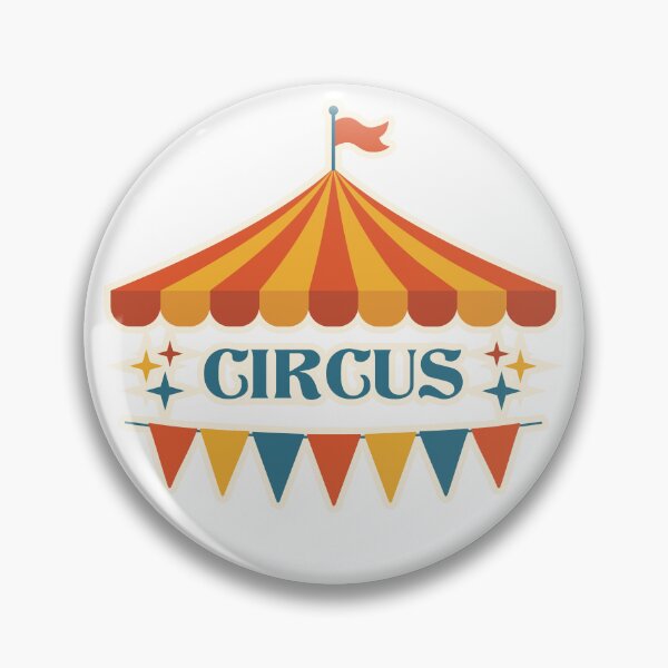 Item preview, Circus, Carnival tent with stars and flags designed and sold by CHERRY--SHOP.