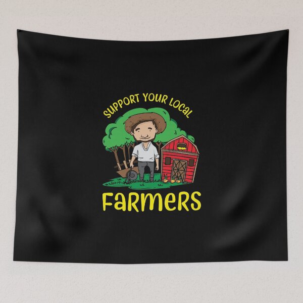 Item preview, Support Your Local Farmers designed and sold by anziehend.