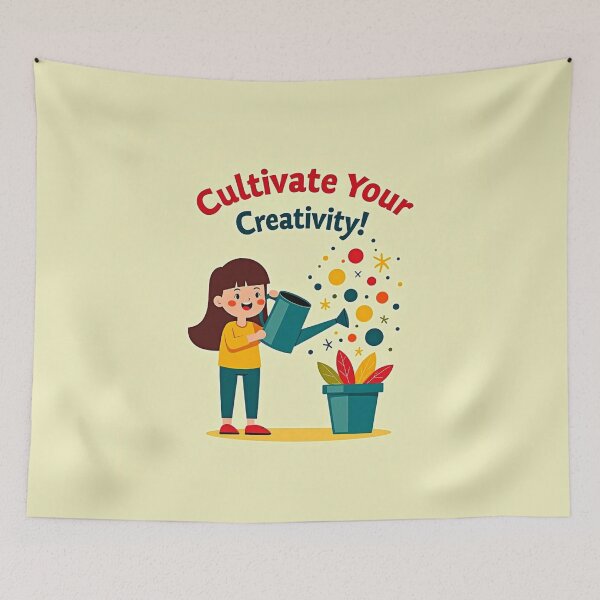 Item preview, Motivational Cultural Mindset CULTIVATE YOUR CREATIVITY! designed and sold by Giulivo Store Graphic.