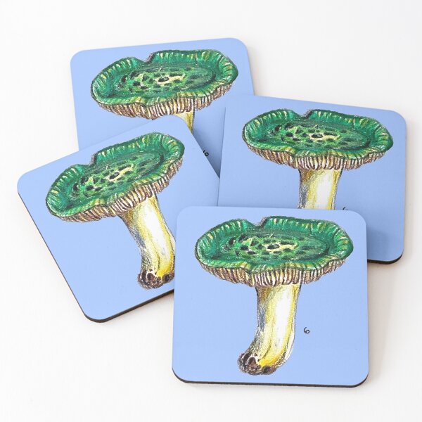 Item preview, Green Russula designed and sold by Art by Claire Christy-Tirado.