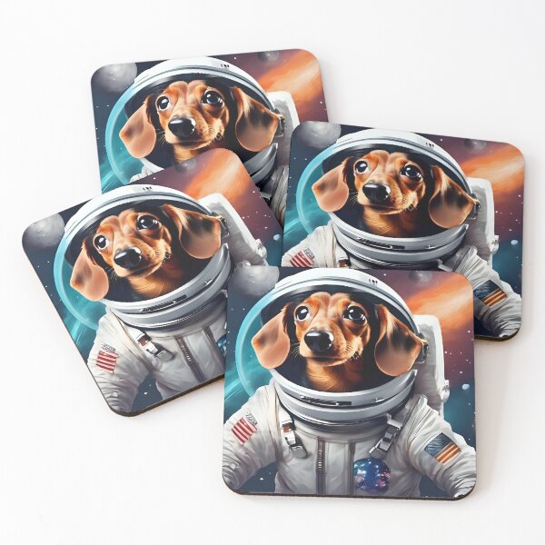 Artikelvorschau, Dachshund in space entworfen und verkauft von TITKO .