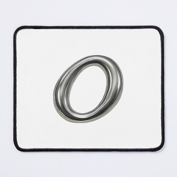 Item preview, Initial O - 3D Liquid Metal Font designed and sold by uncoXab.