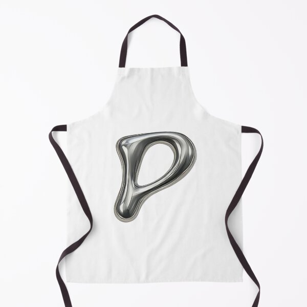 Item preview, Initial P - 3D Liquid Metal Font designed and sold by uncoXab.