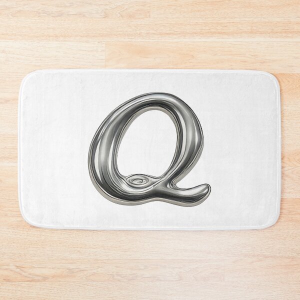 Item preview, Initial  Q- 3D Liquid Metal Font designed and sold by uncoXab.
