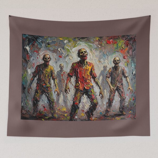 Item preview, Walking Zombie Abstract 3 designed and sold by yumas.