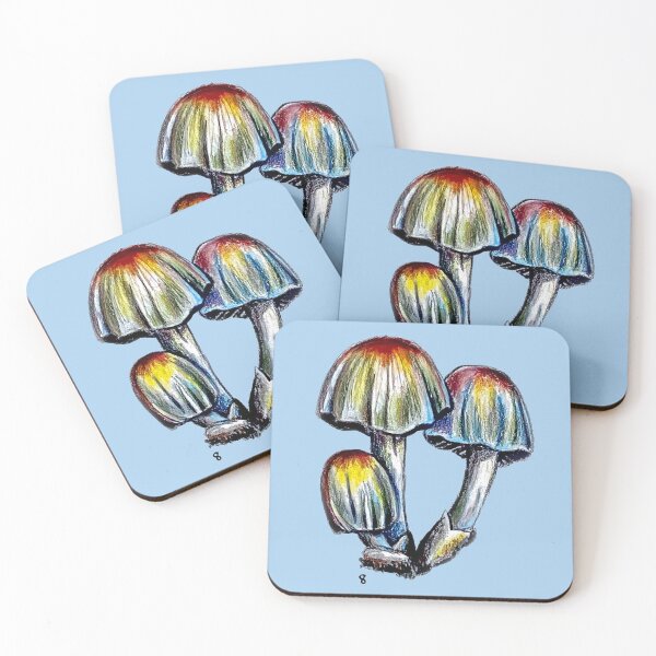 Item preview, Ink Cap Mushroom designed and sold by Art by Claire Christy-Tirado.