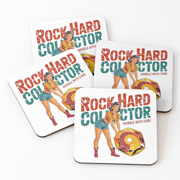 Item preview, Funny Rock Collector Pin-Up Shirt Vintage Style designed and sold by Amanda's Factory.