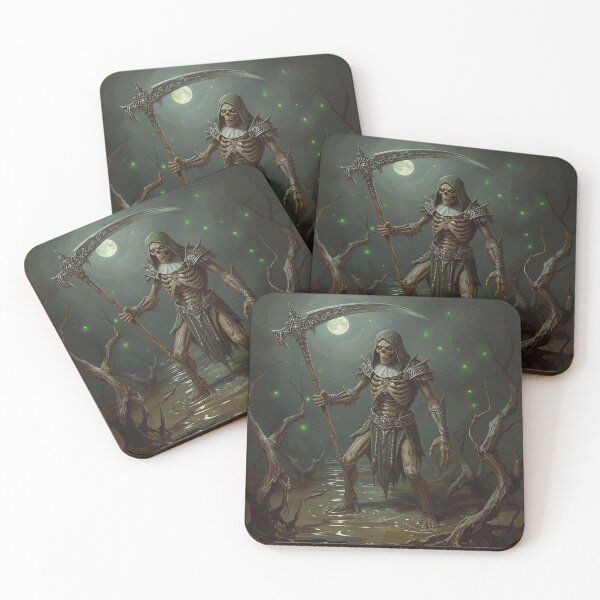 Item preview, Scythe Weilding Undead Warrior designed and sold by Vintage Designs +.