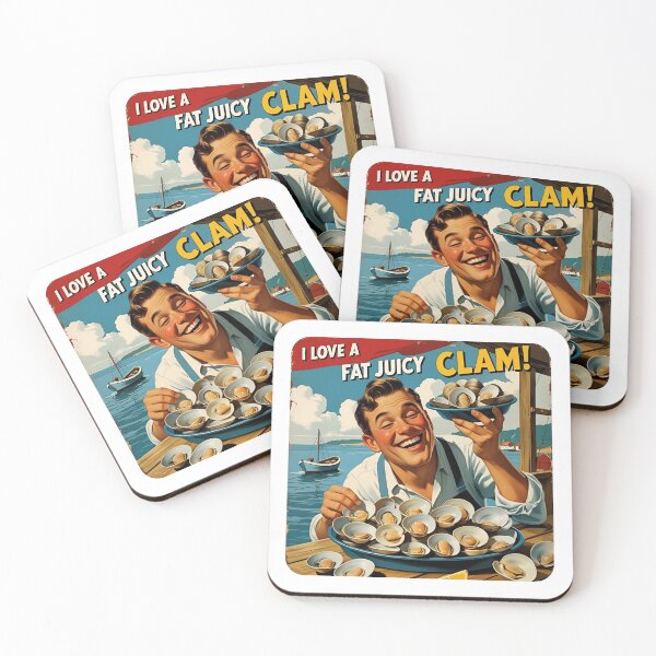 Item preview, I love a fat juicy clam designed and sold by NicMacTees.