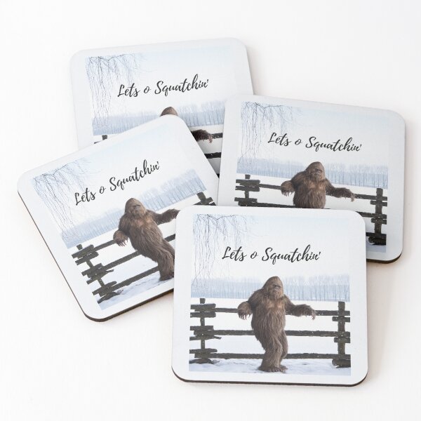 Item preview, Lets go Squatchin' - Sasquatch designed and sold by Vintage Designs +.