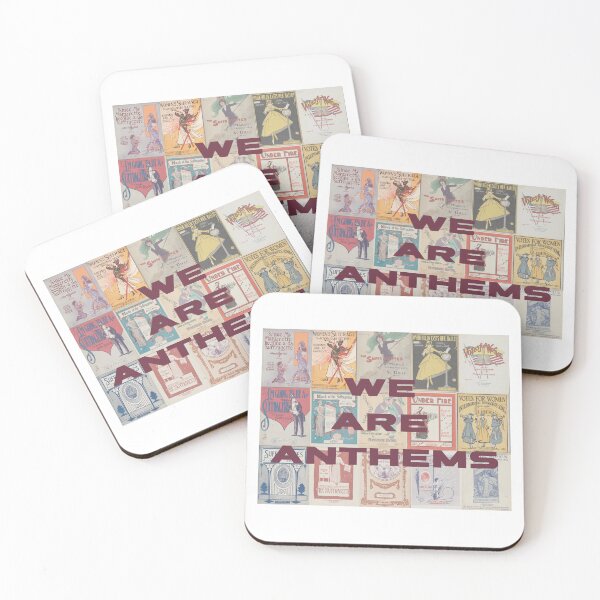 Item preview, We Are Anthems designed and sold by Oddly Enchanted.