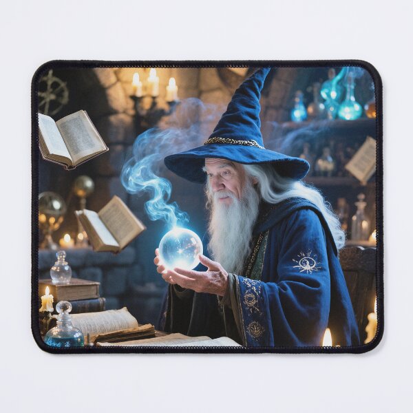 Item preview, The Wizard in his room of magic designed and sold by Vintage Designs +.