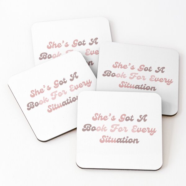 Item preview, She’s Got A Book For Every Situation reading quotes  designed and sold by AestHenni17.