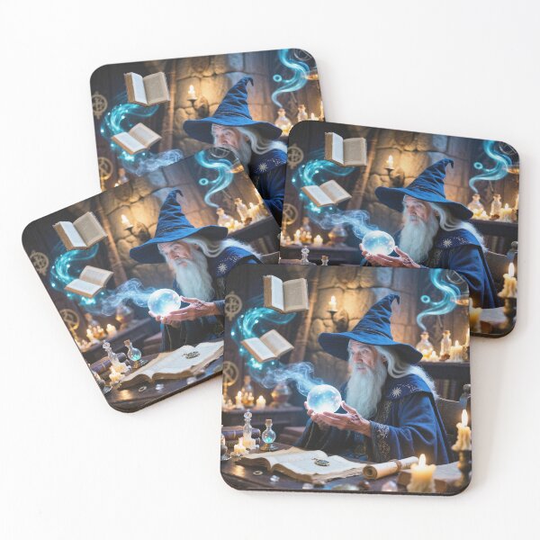Item preview, The Wizard in his room of magic designed and sold by Vintage Designs +.