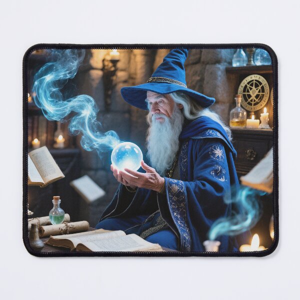 Item preview, The Wizard in his room of magic designed and sold by Vintage Designs +.