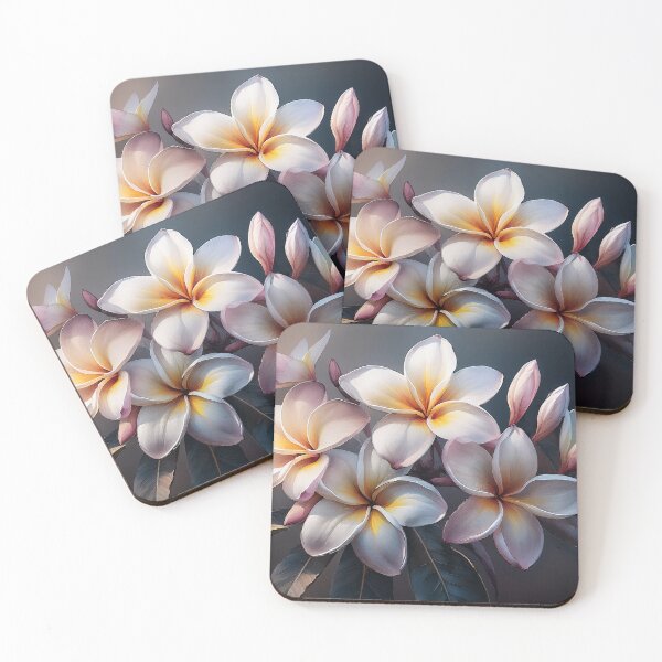 Item preview, Blush Plumeria at Dawn designed and sold by J Marielle Designs.