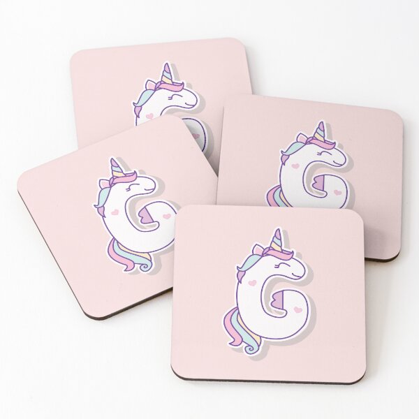 Item preview, G is for Grace – Unicorn Letter G Sticker designed and sold by FilizDesigner.