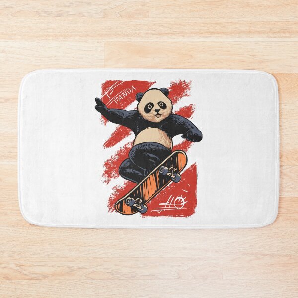 Item preview, Panda skateboarding designed and sold by Joncasmiart.