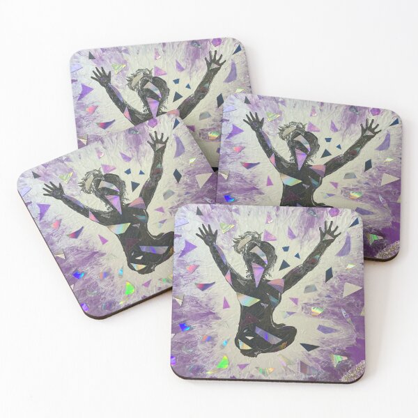 Item preview, Broken N beautiful Silhouette woman inspiration designed and sold by PGKINART.
