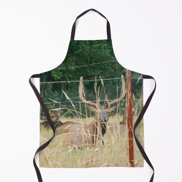 Item preview, Wild Elk Watching From Behind Fence designed and sold by starcraft542.