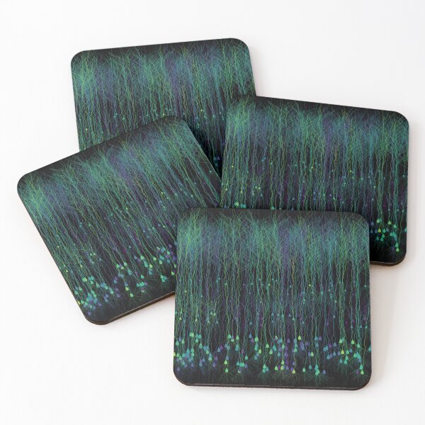 Item preview, Brainbow Field Viridis designed and sold by evolio.