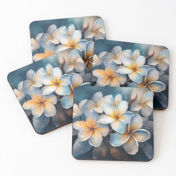Item preview, Sunset Plumeria designed and sold by J Marielle Designs.