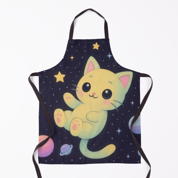 Item preview, Zali the Libra Cosmic Cat Floating in Space designed and sold by MaisonMyth.